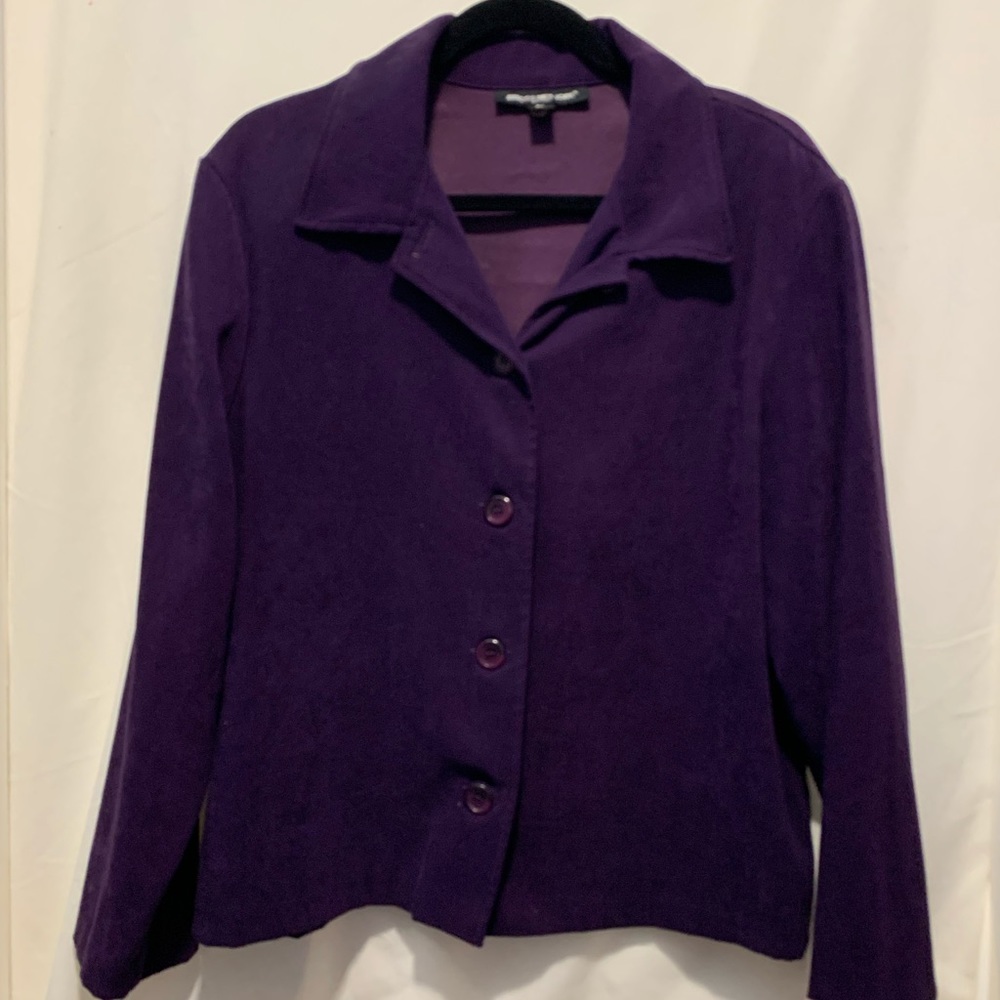 Purple Briggs New York Women’s PL Blazer